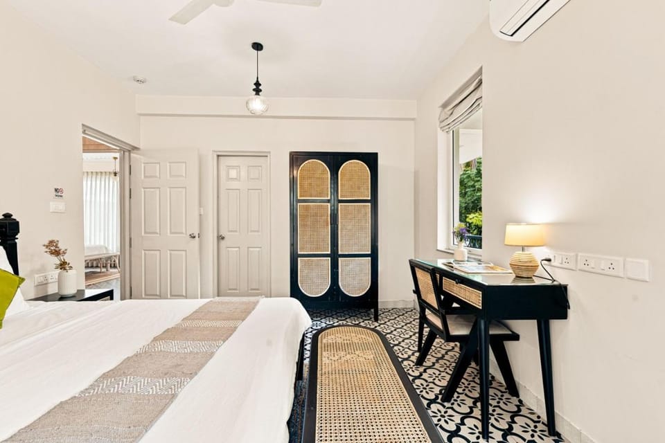 The Green Door Villa Varca Beach with Private pool Villa in Benaulim