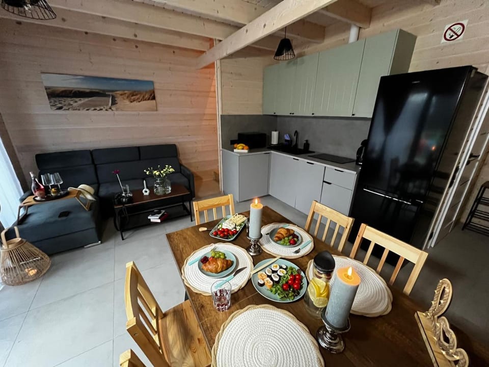 Aster domki Sarbinowo Nature lodge in West Pomeranian Voivodeship, Poland