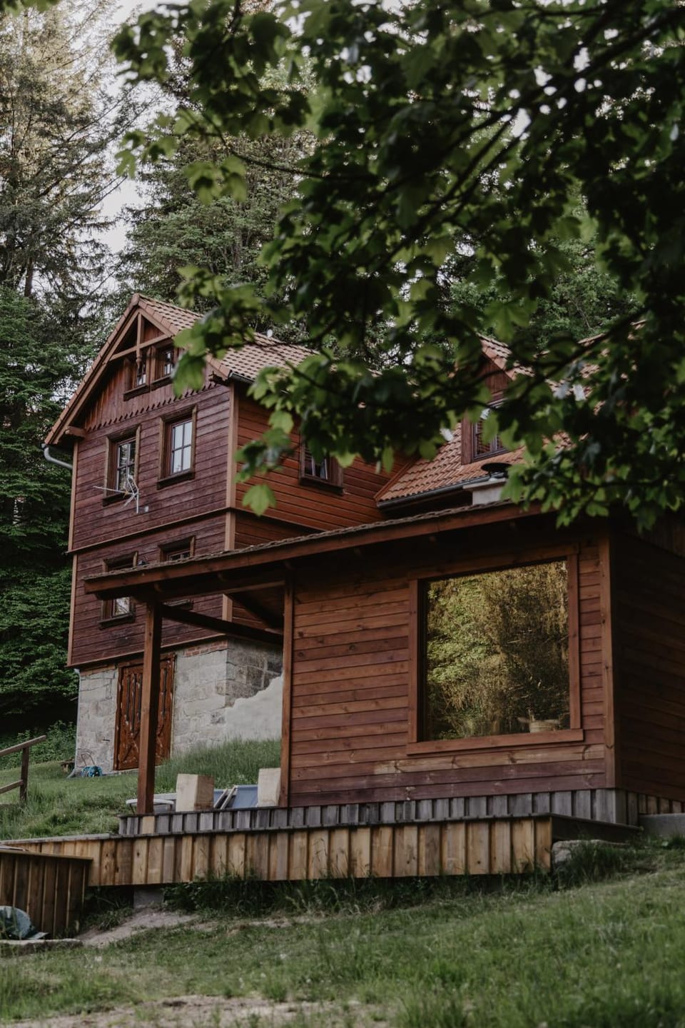 Property building, Garden, Sauna