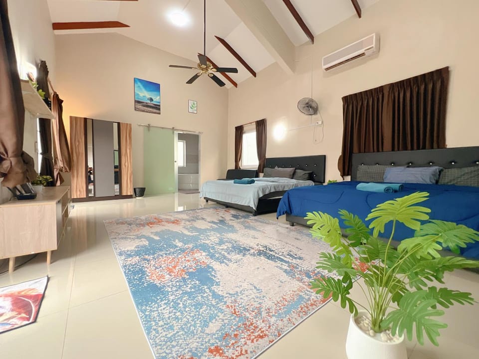 Bedroom, air conditioner
