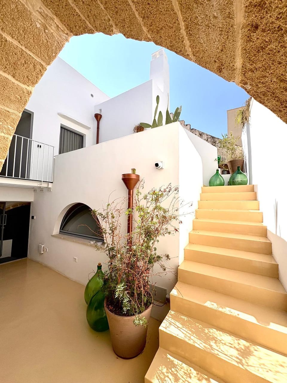 Property building, Summer, Garden, Garden view, Inner courtyard view