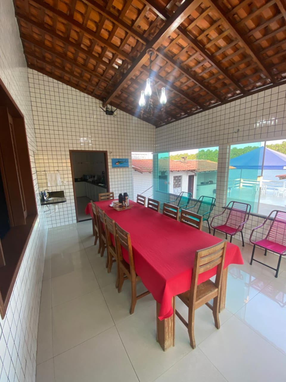 Píer Residence House in State of Maranhão, Brazil