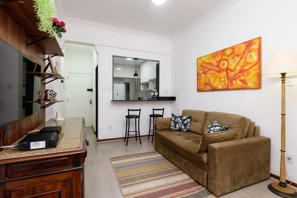 BDR & living room 450m from the beach | RC 34/506 Apartment in Rio de Janeiro