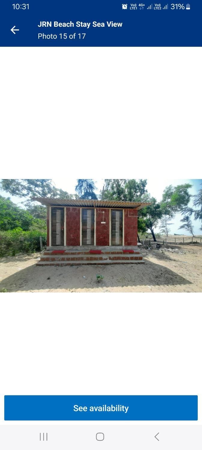 Honnavar Island beach tent stay Luxury tent in India