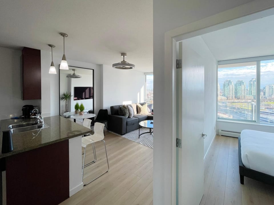 Living room, Bedroom