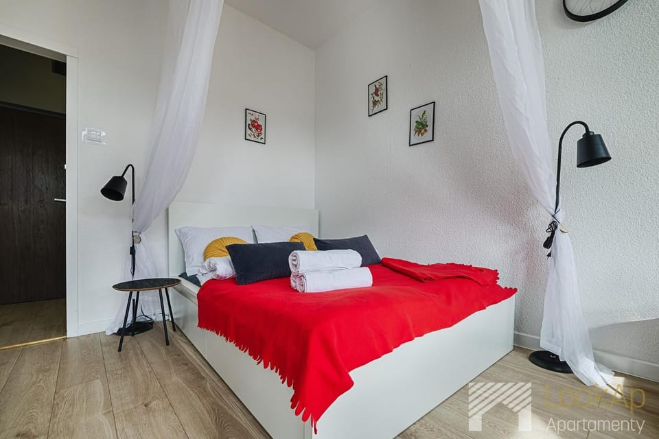 Bed, Photo of the whole room, towels