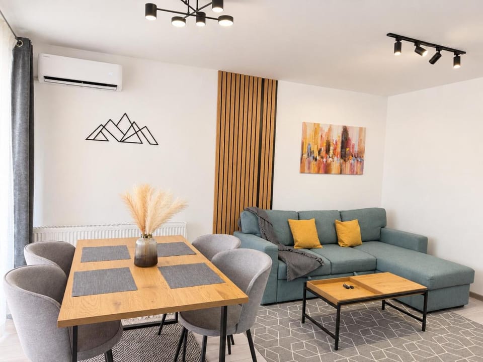 Living room, air conditioner