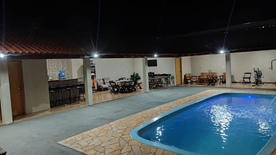 Patio, Pool view