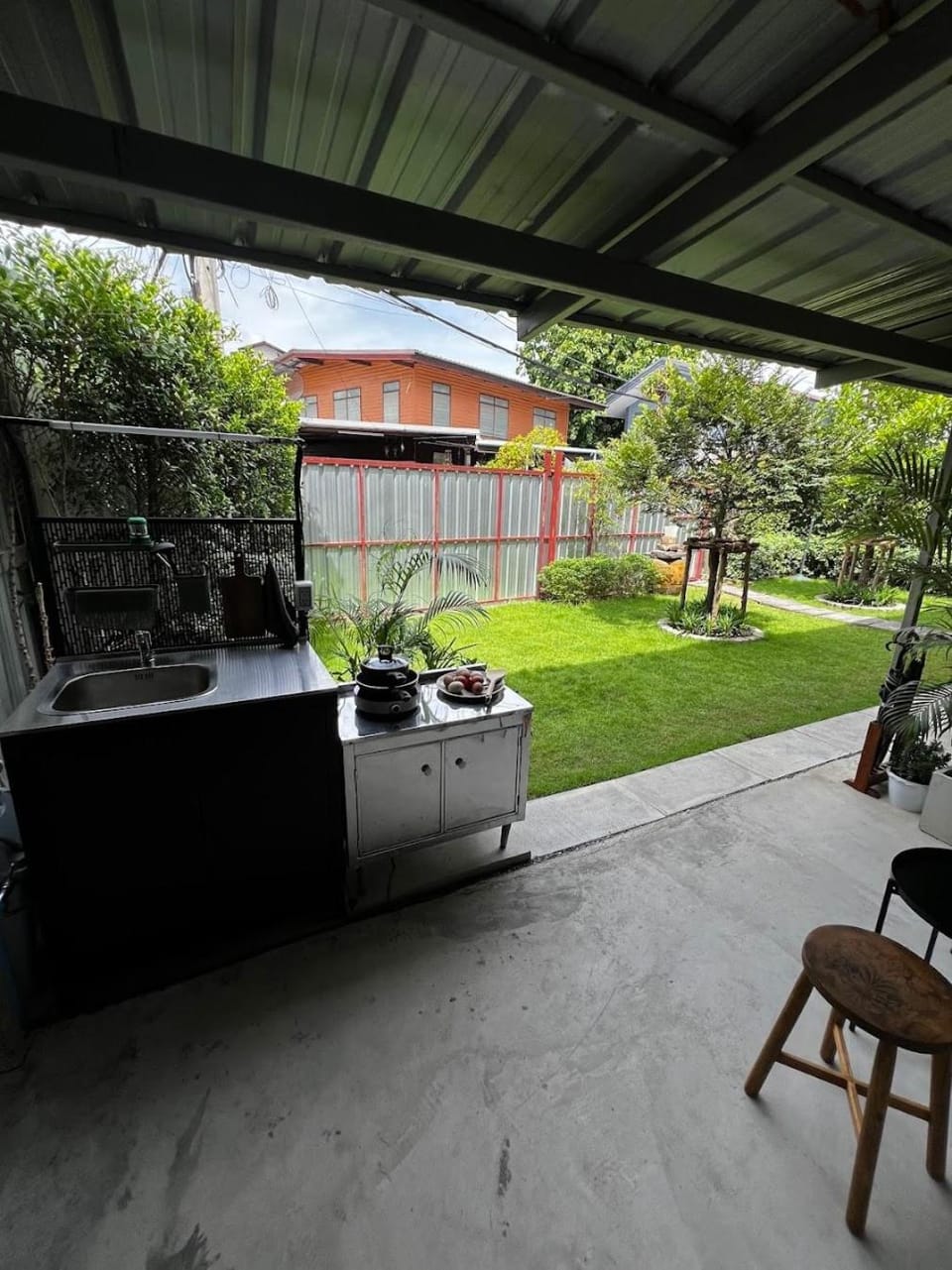 Balcony/Terrace, Garden view