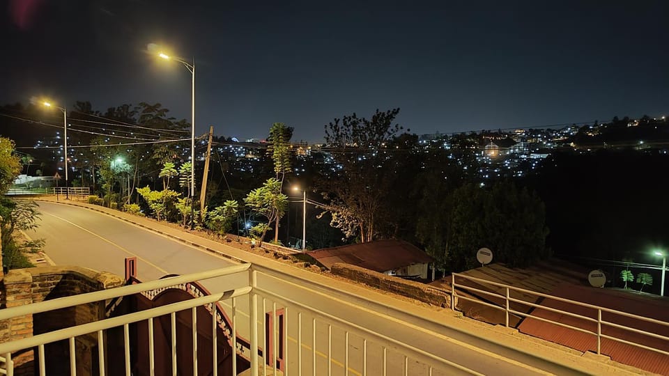 Night, View (from property/room), Balcony/Terrace