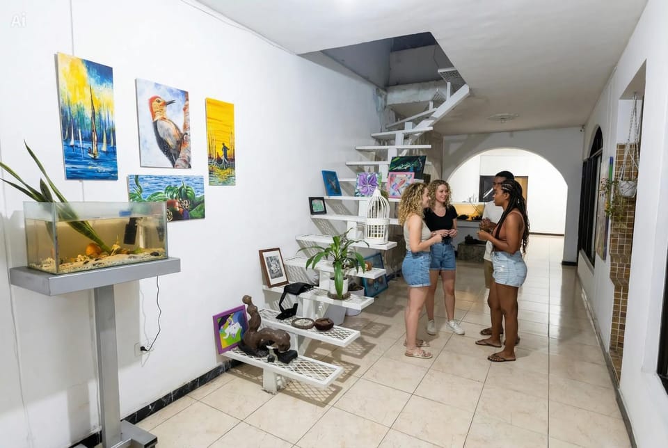 Patio, Inner courtyard view, internet