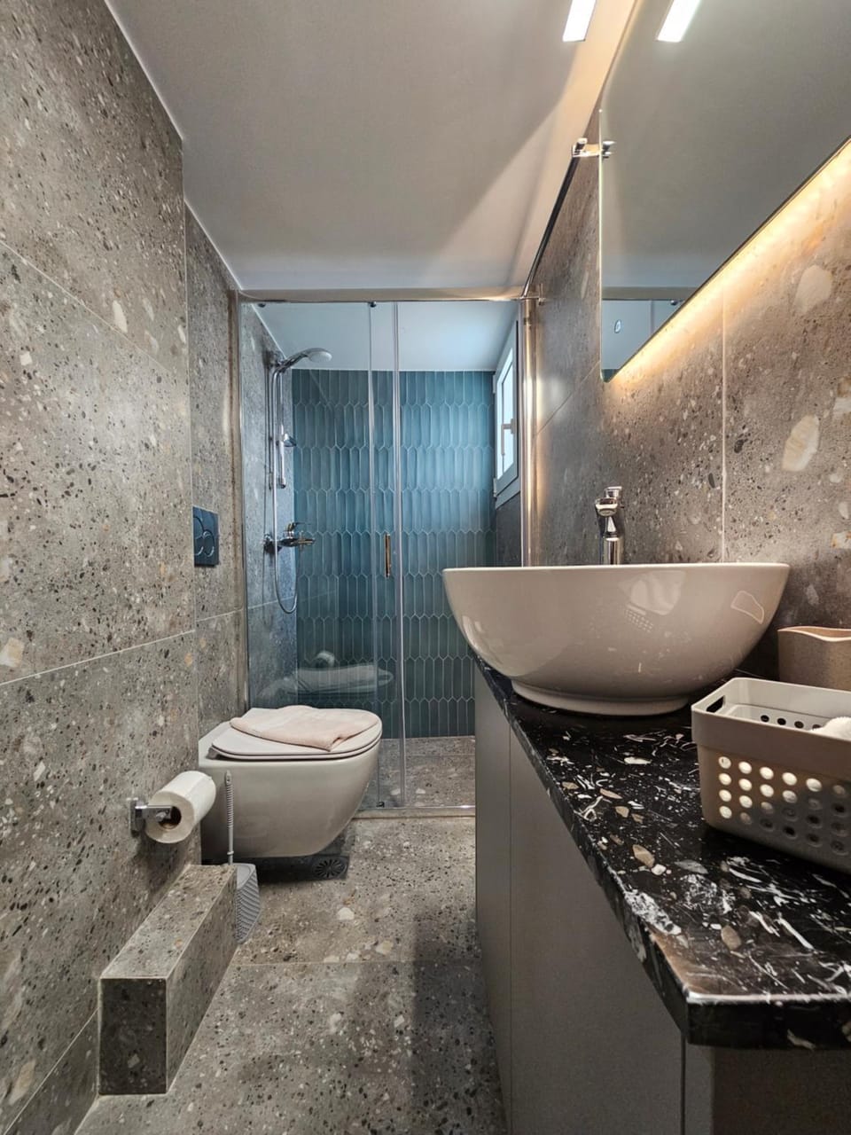 Shower, Toilet, Bathroom