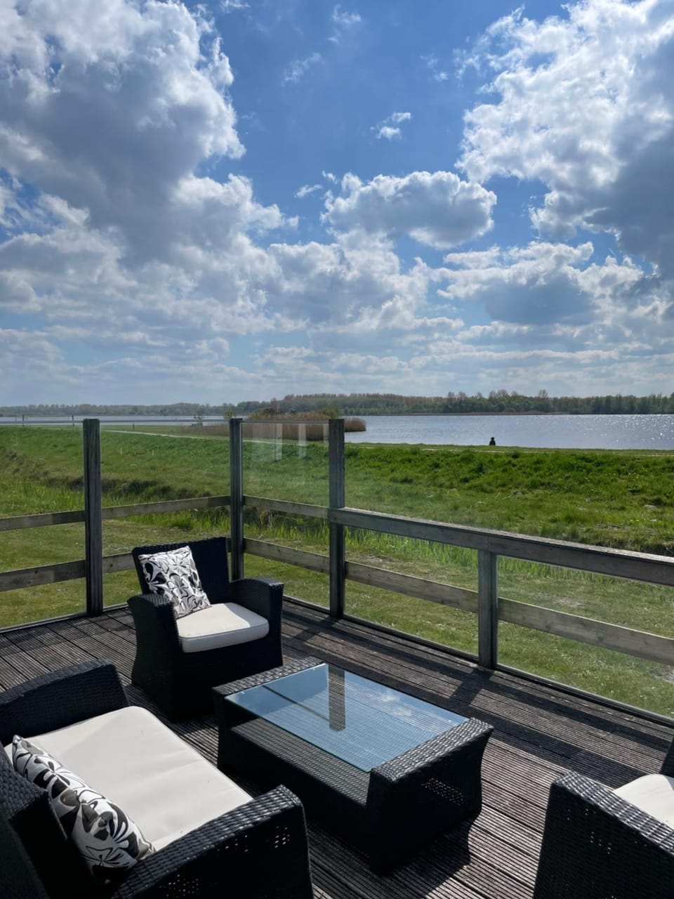 View (from property/room), Balcony/Terrace, Seating area, Sea view