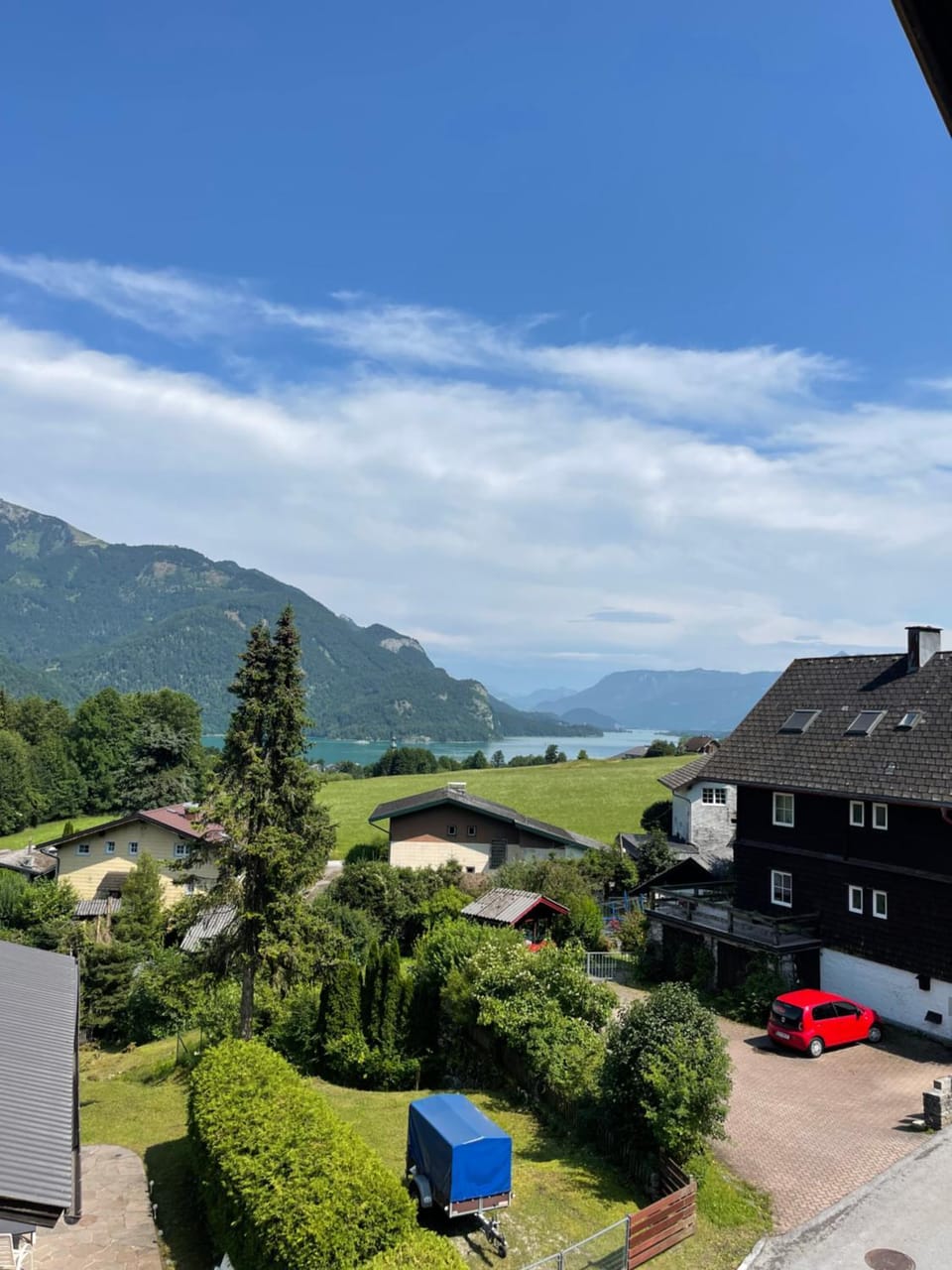Day, Neighbourhood, Natural landscape, Lake view, Mountain view
