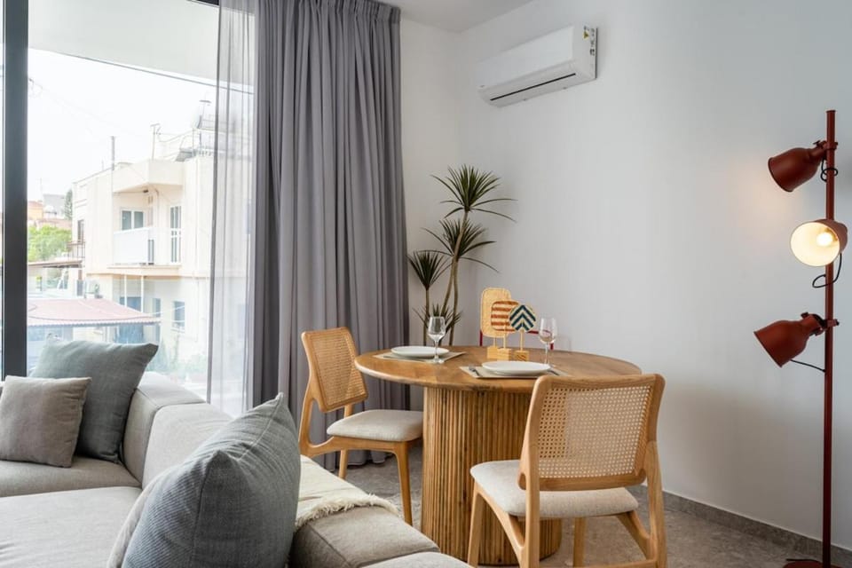 Dining area, air conditioner