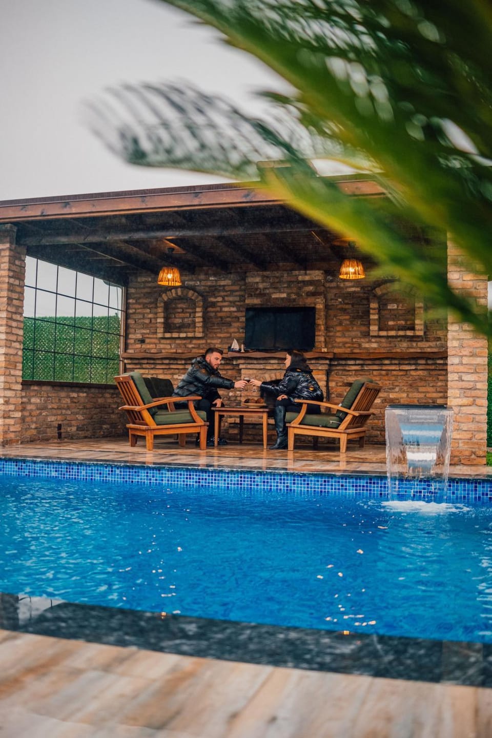 Sakarya Sapanca Uzunkum da 3 oda1 salon Ultra Lüx - Özel Havuzlu-Muhafazakar-Jakuzili-Şömineli-Kış Bahçeli 7 Kişilik Lüx Bungalov BNG-1001 House in Turkey