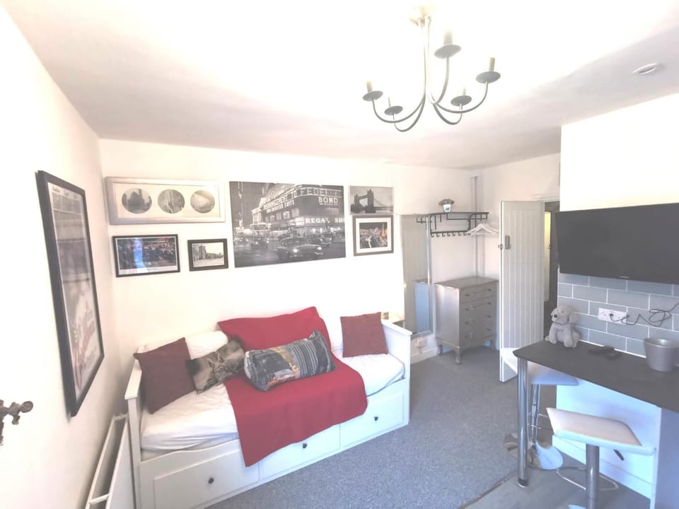 Bed, TV and multimedia, Kitchen or kitchenette, Living room, Seating area, Dining area, Bedroom