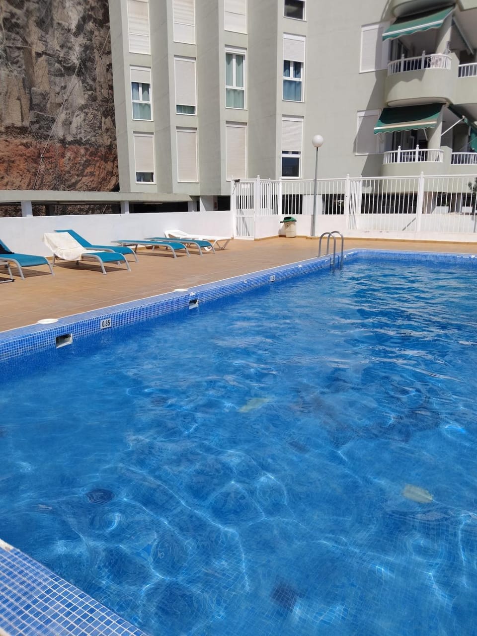 Pool view, Swimming pool, sunbed