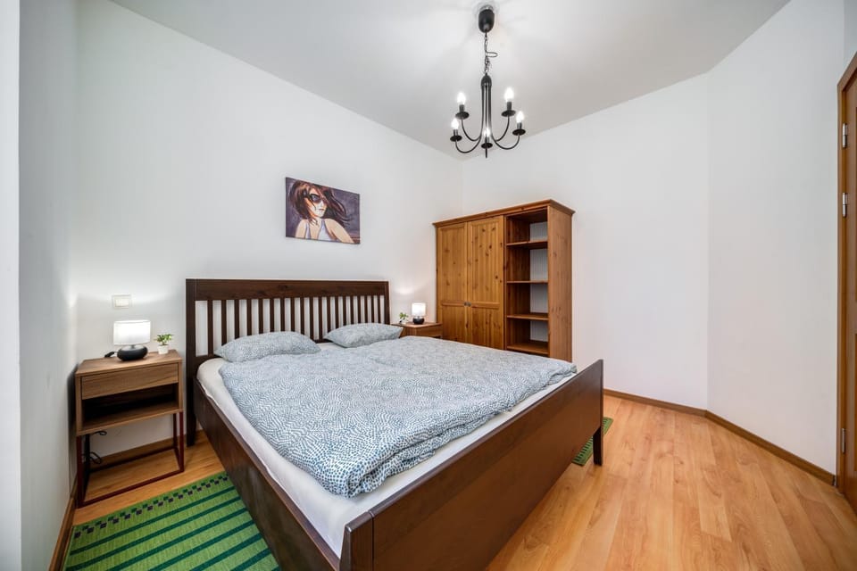 Bed, Photo of the whole room, Bedroom, wardrobe