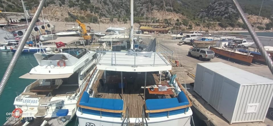 Sinbad Docked boat in Antalya