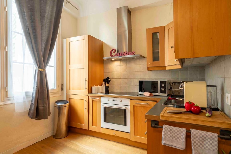 Charming flat, fully equipped, air conditioning, beach only 300m - LA LOGE Apartment in Nice