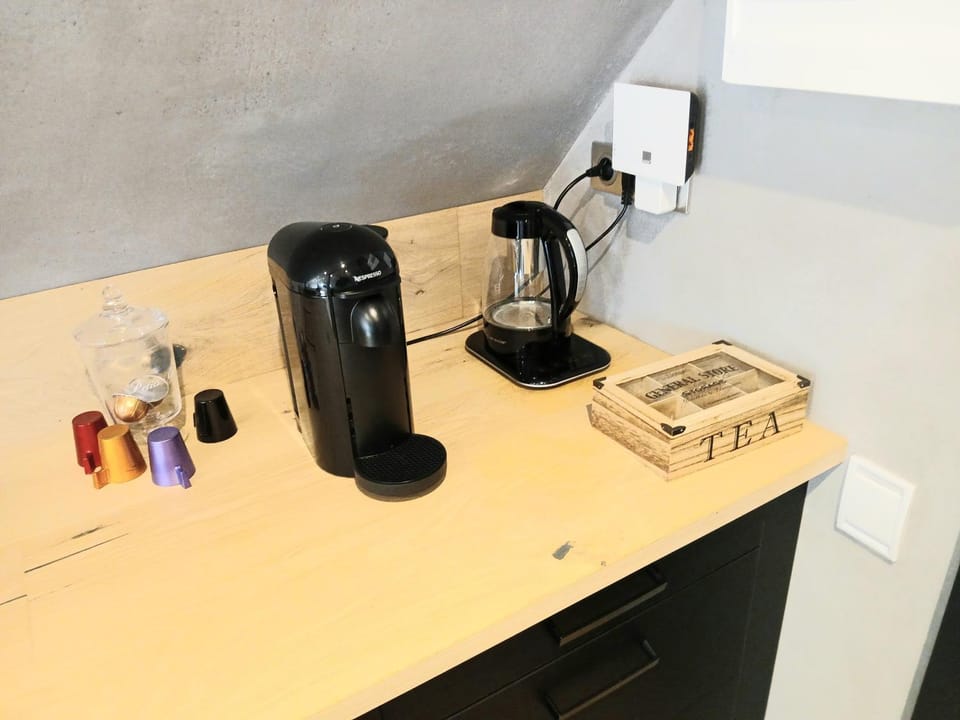Coffee/tea facilities, Kitchen or kitchenette, toaster