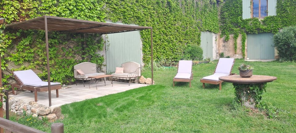 Patio, Spring, Garden, sunbed