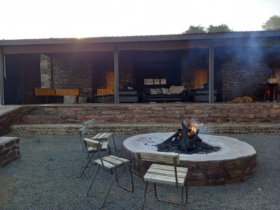 Patio, BBQ facilities, Seating area