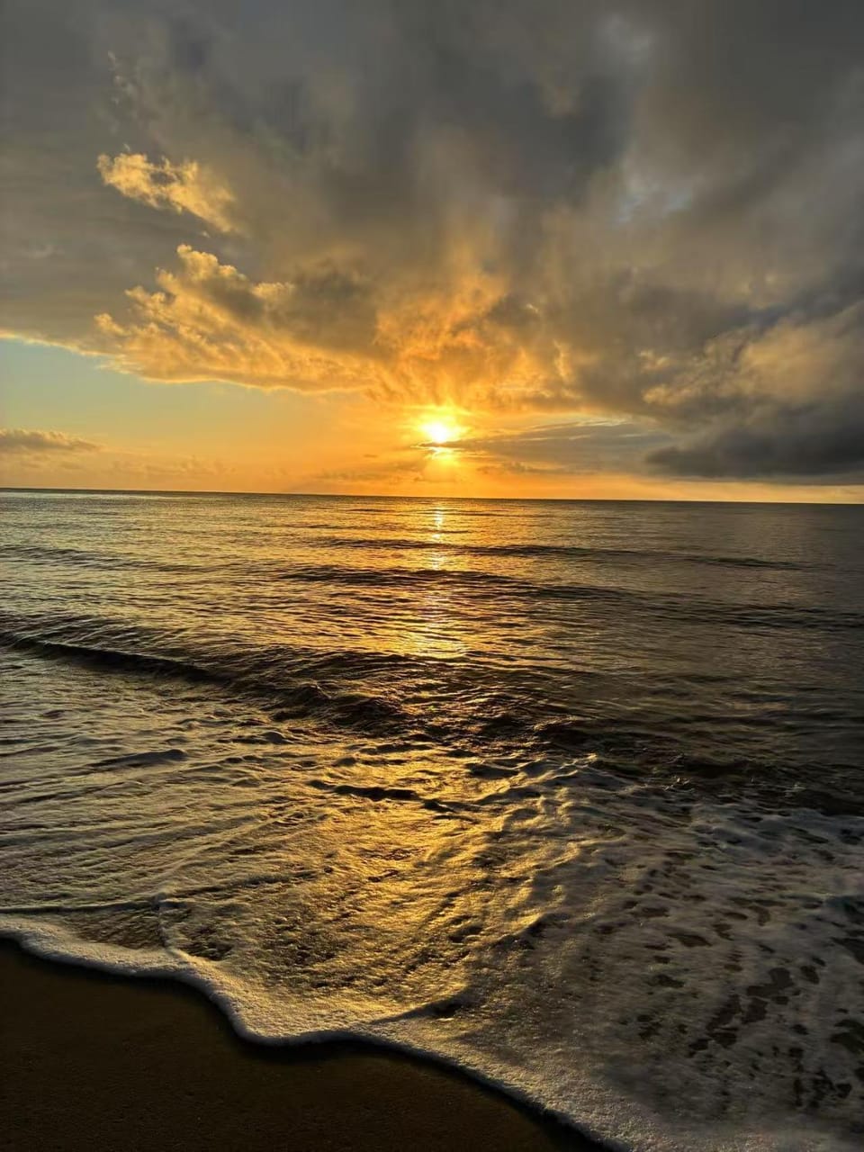 Natural landscape, Beach, Sea view, Sunrise, Sunset