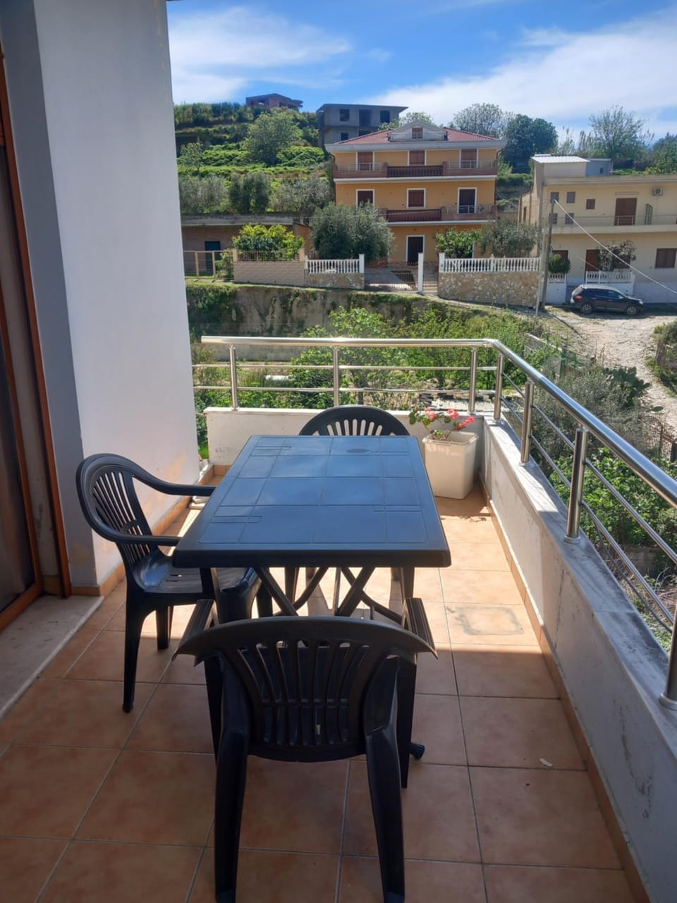 Property building, View (from property/room), Balcony/Terrace, Seating area