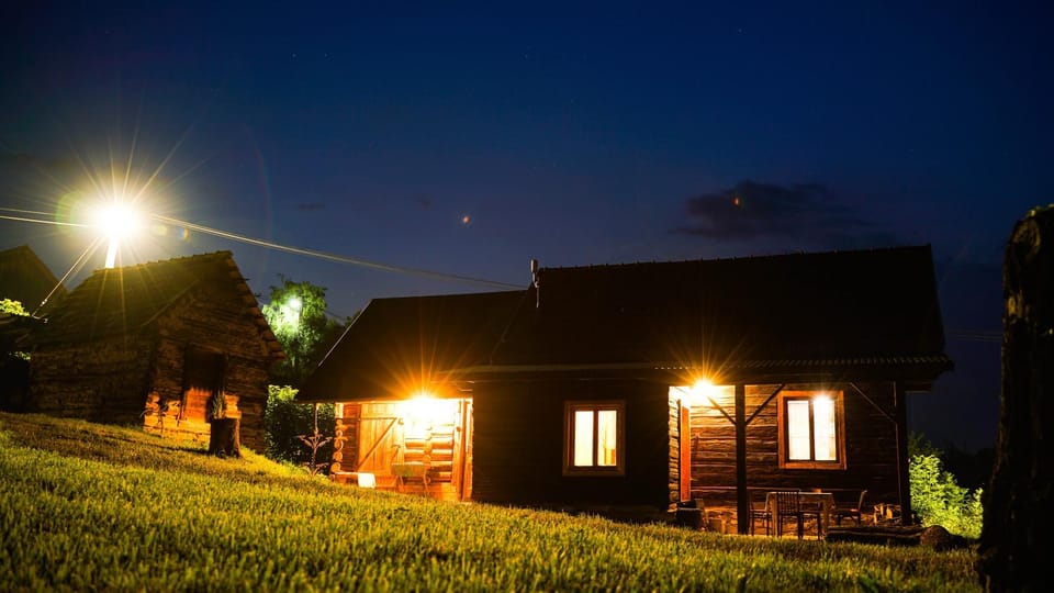 Property building, Night, Natural landscape