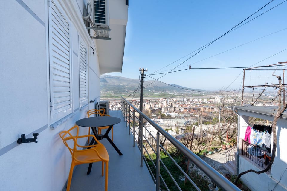 Patio, Day, Natural landscape, Balcony/Terrace, City view, Mountain view