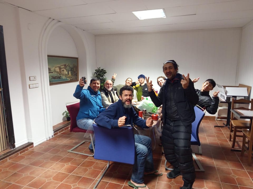 group of guests