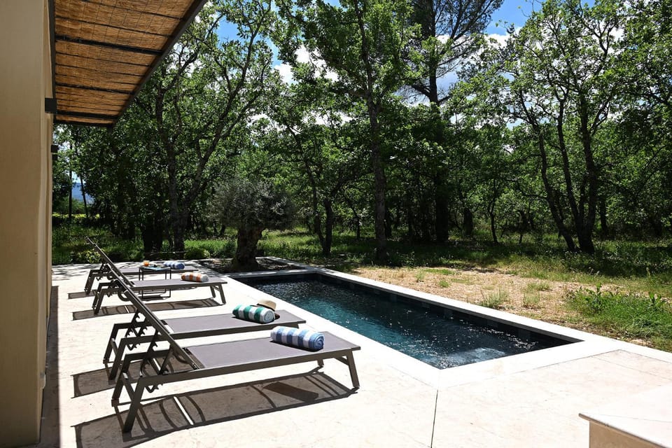 Natural landscape, Garden view, Pool view, sunbed