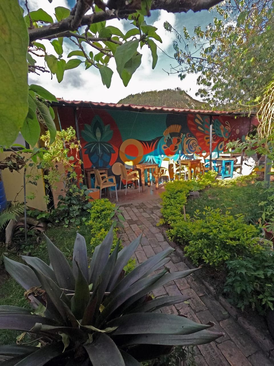 Garden, Garden view, Mountain view, Inner courtyard view