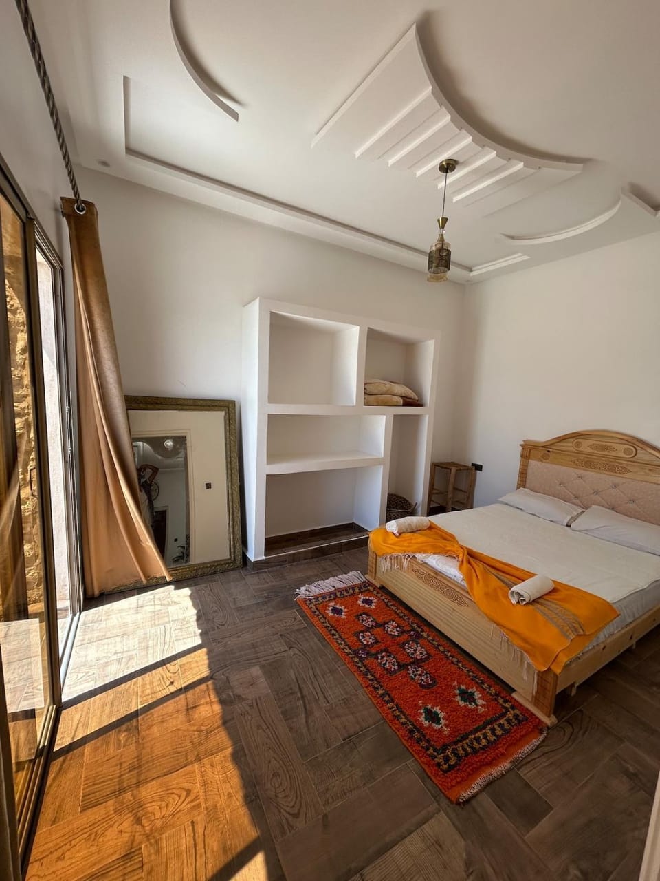 Bed, Photo of the whole room, Bedroom, wardrobe