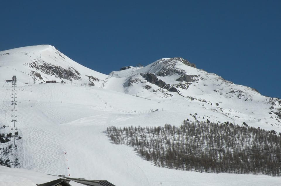Natural landscape, Winter, Mountain view