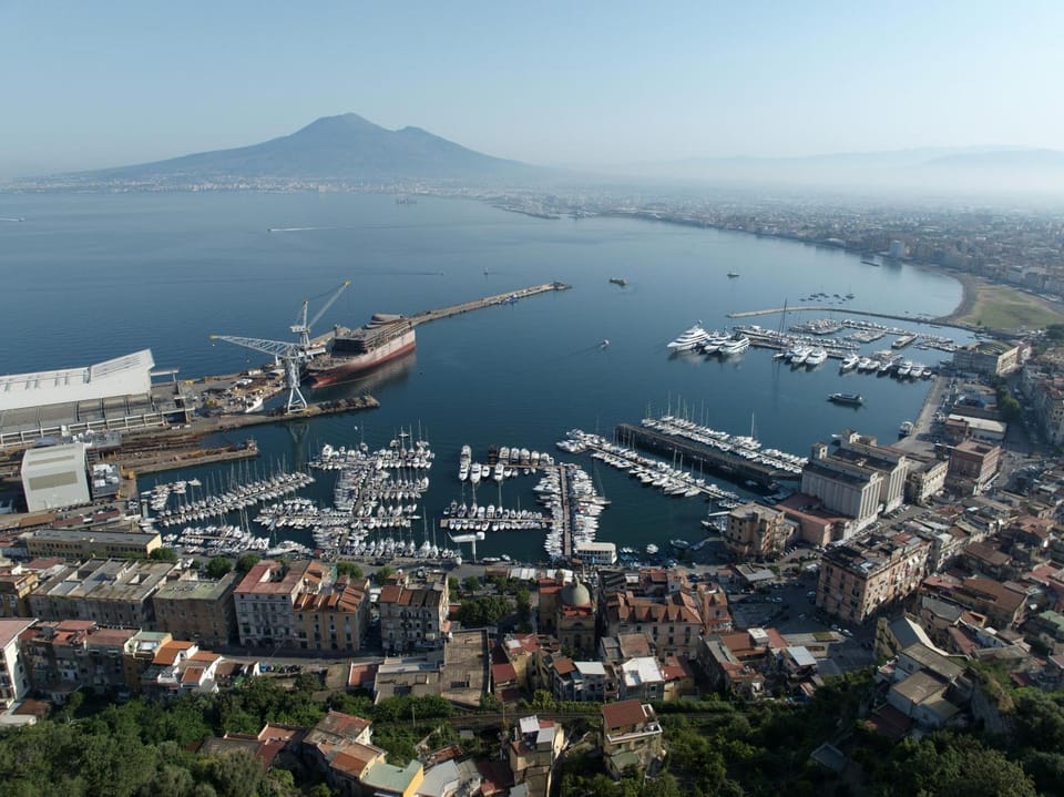 Nearby landmark, Day, Natural landscape, Bird's eye view, City view, Mountain view, Sea view