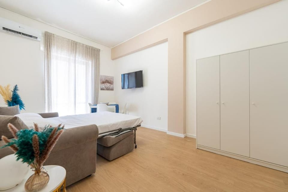 Living room, air conditioner