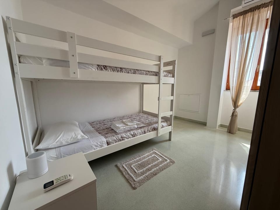 Photo of the whole room, bunk bed