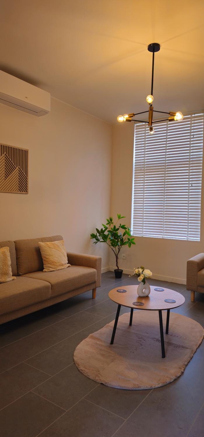 Living room, air conditioner