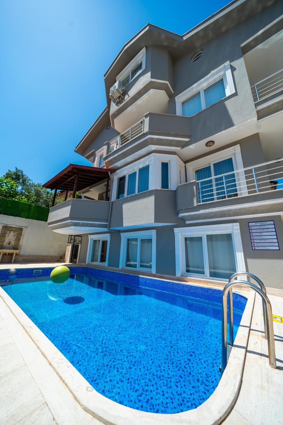 Property building, Day, Pool view