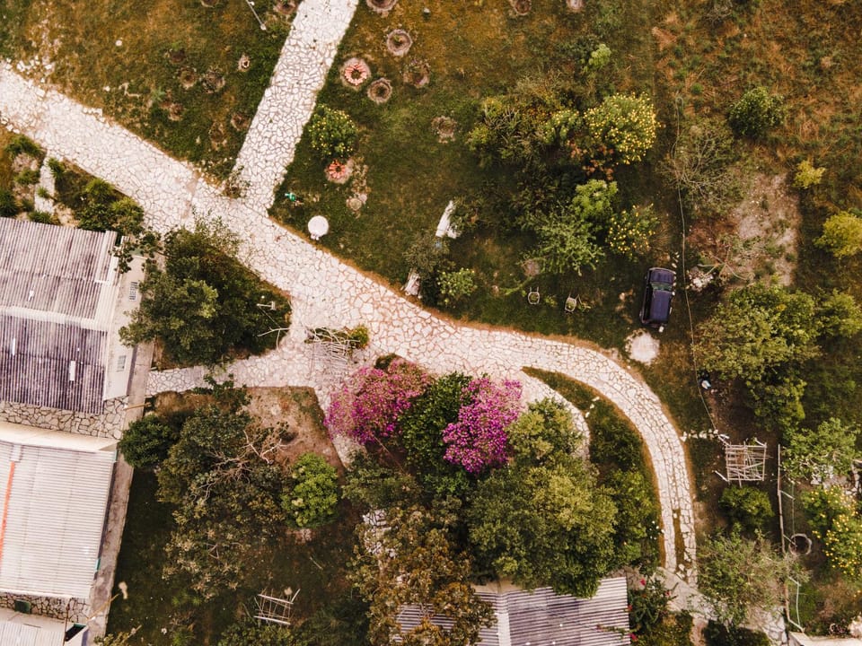 Natural landscape, Bird's eye view