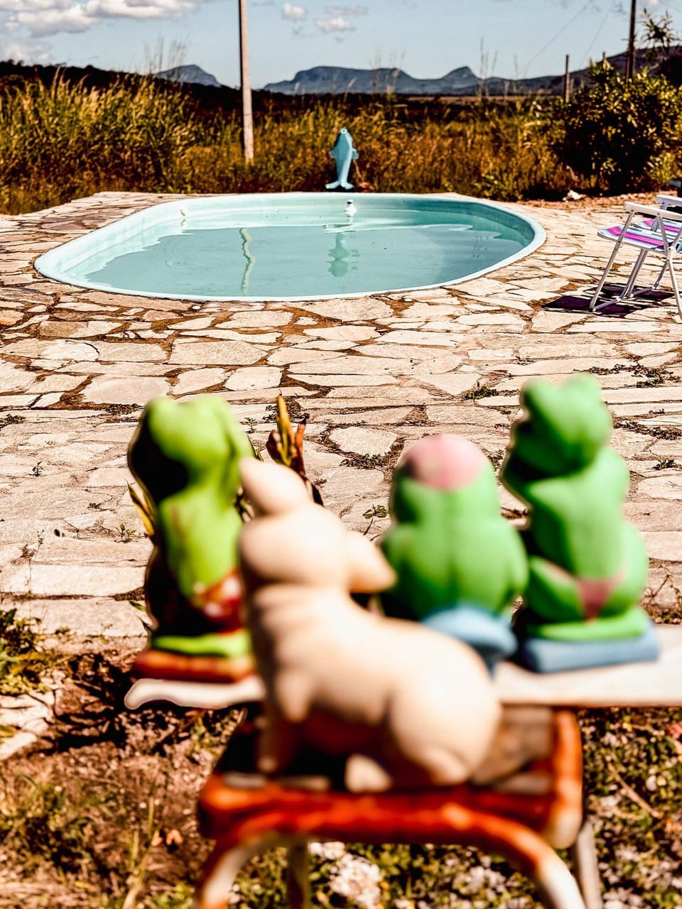 Mountain view, Pool view, Swimming pool