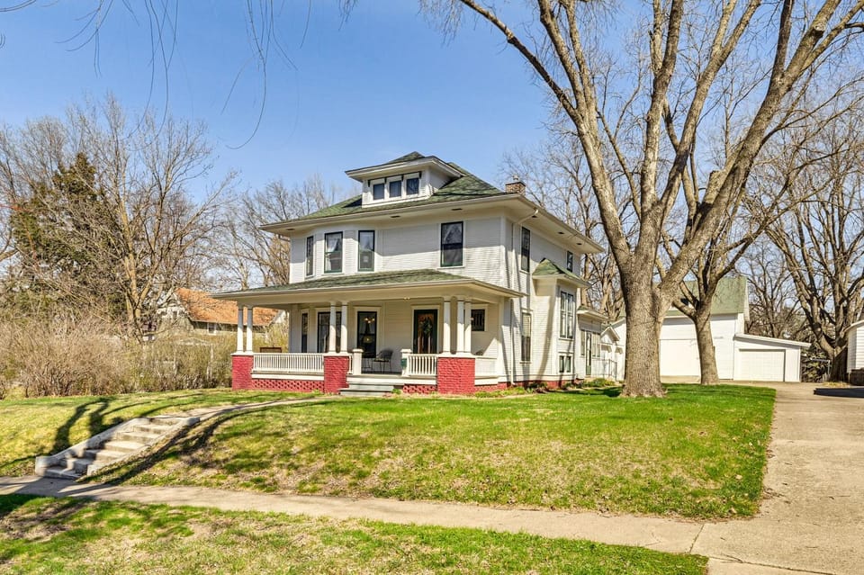 Atlantic Farmhouse w/ Spacious Yard! House in Iowa