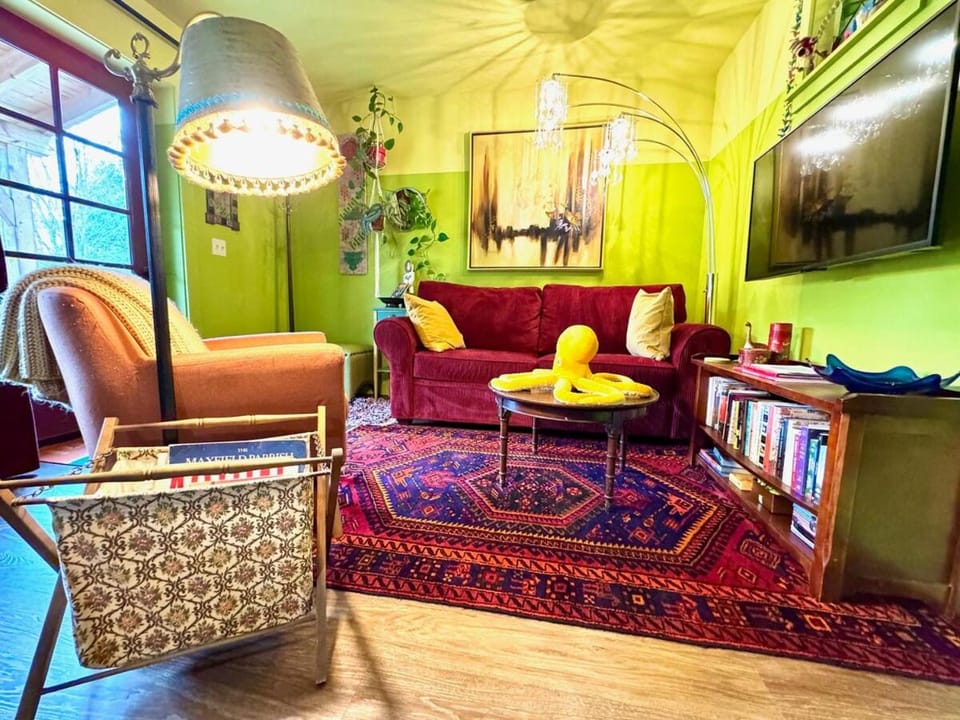 The Disco Den on Toad Road Apartment in Vermont