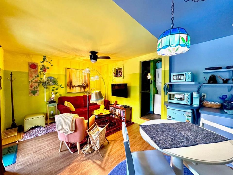 The Disco Den on Toad Road Apartment in Vermont