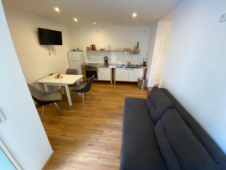 TV and multimedia, Kitchen or kitchenette, Living room, Dining area, oven, stove