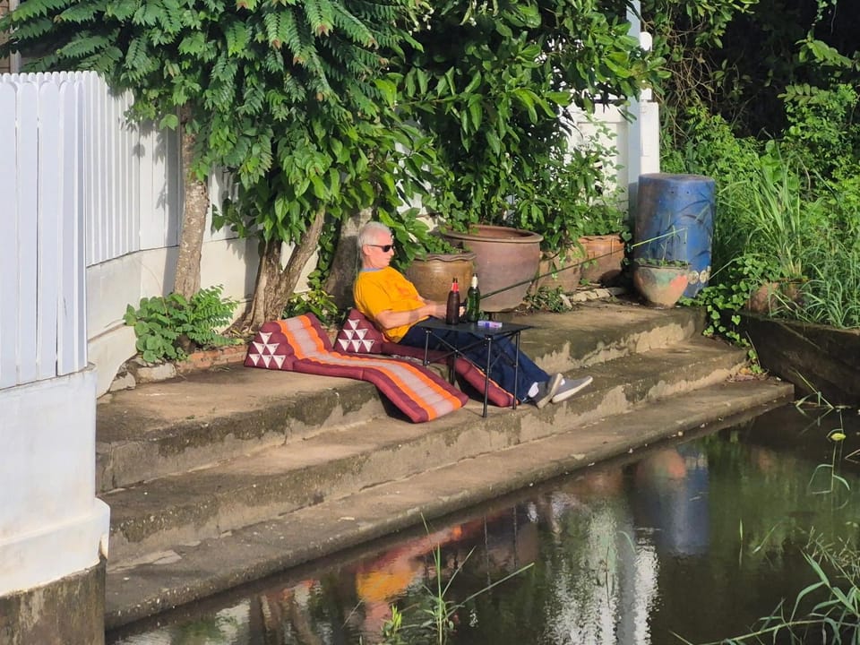 Fishing, River view