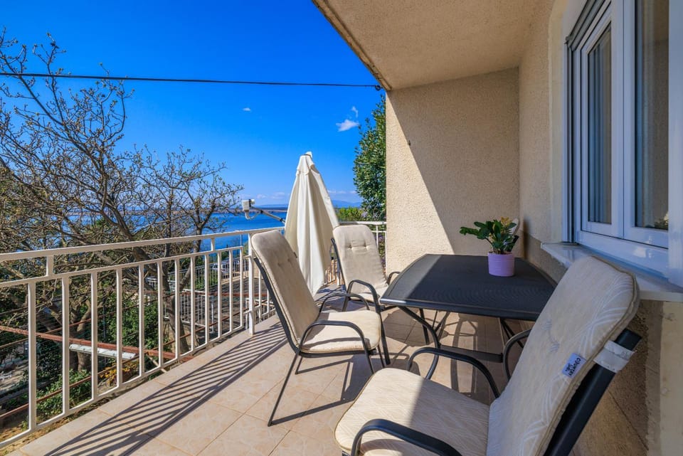 View (from property/room), Balcony/Terrace, Sea view